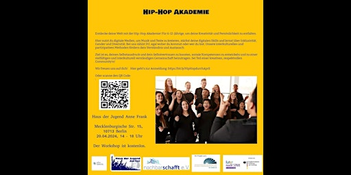 Imagem principal do evento Hip-Hop Akademie