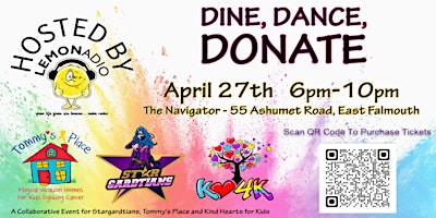 Dine, Dance, Donate   Stargardtians, Tommy's Place & Kind Hearts for Kids!  primärbild