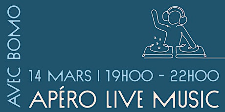 Image principale de Apéro Live Music Sessions: Bomo (DJ Set)