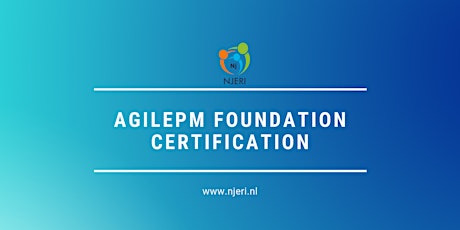 Primaire afbeelding van AgilePM Foundation  Certification