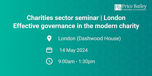 Effective governance in the modern charity | London