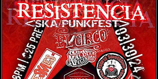 Primaire afbeelding van Resistencia Ska/Punkfest 2024