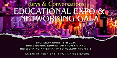 Hauptbild für Keys & Conversation: Educational Expo and Networking Gala