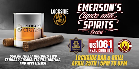 Emerson's Cigars and Spirits Social ft. Trinidad Cigars