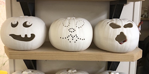 Ceramic pumpkin lantern