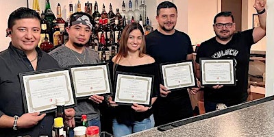 Primaire afbeelding van Spanish Bartending School Class for State-Approved License-Sunday Nights