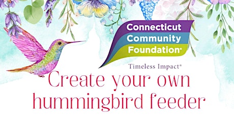 Imagem principal do evento Create Your Own Hummingbird Feeder (Adult Program)