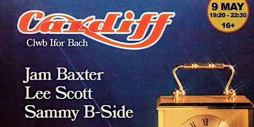Imagem principal do evento Jam Baxter, Lee Scott & Sammy B-Side