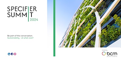 Hauptbild für Specifier Summit 2024