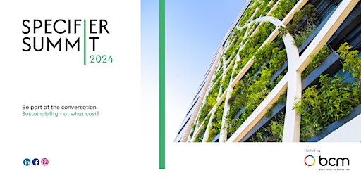 Hauptbild für Specifier Summit 2024