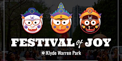 Festival of Joy at Klyde Warren Park primary image