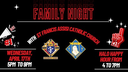 Family Night - St Francis of Assisi Catholic Church primary image