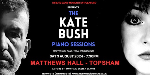 Imagem principal do evento Kate Bush - The Piano Sessions