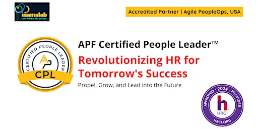 Imagen principal de APF Certified People Leader™ (APF CPL™) Mar 29-30, 2024