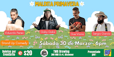 Maldita Primavera - Comedia en Español (Kitchener)