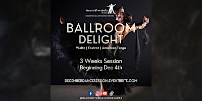 Imagem principal do evento Ballroom Delight - December Dance Group Session