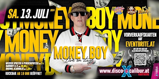 Imagem principal do evento Money Boy Live Zusatzkonzert // Excalibur Hartberg