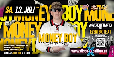 Imagem principal de Money Boy Live Zusatzkonzert // Excalibur Hartberg
