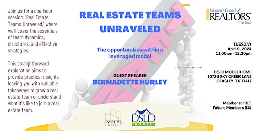 Hauptbild für Real Estate Teams Unraveled