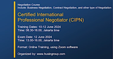 Imagen principal de Certified International  Professional Negotiator (CIPN)