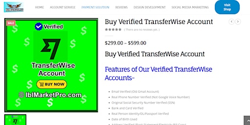 Features of Our Verified TransferWise Accounts- primary image