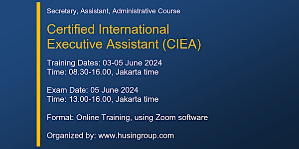 Certified International Executive Assistant (CIEA)