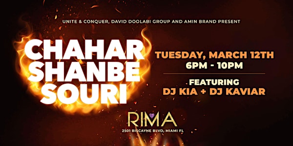 Chahar Shanbe Souri at Rima in Miami