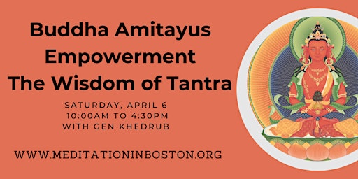 Imagem principal do evento Buddha Amitayus Empowerment: The Wisdom of Tantra
