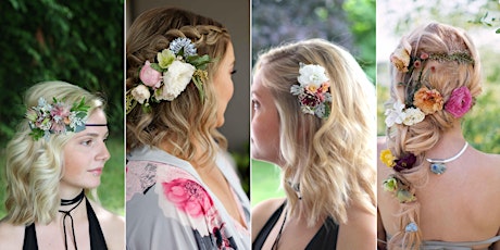 Hair Florals Workshop - Wedding + Grad