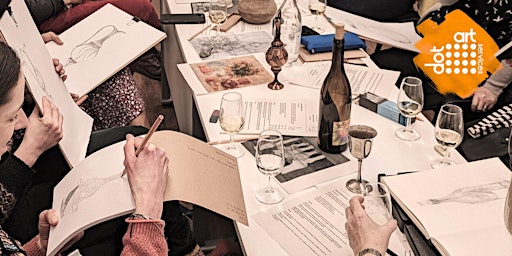 Sip and Sketch (dot-art x R&H Fine Wines)  primärbild