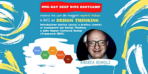 Imagem principal do evento Design Thinking One Day deep-dive Bootcamp - pwrd by FGB