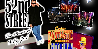 Hauptbild für Captain Fantastic + 52nd Street, The Music of Billy Joel & Elton John Dinner & Show