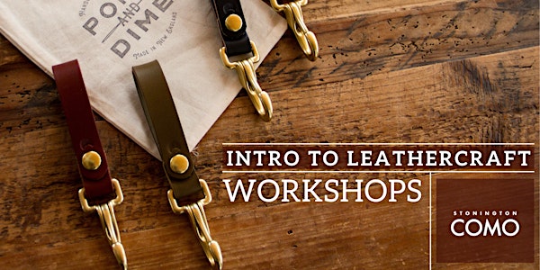 Intro to Leathercraft Workshop: DIY Leather and Brass Personalized Keychain