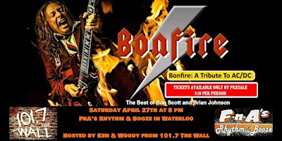 Imagem principal do evento Bonfire: Tribute to AC/DC