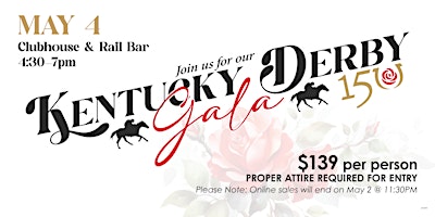 Imagem principal do evento 2024 Kentucky Derby Gala