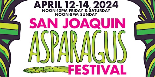 Imagen principal de 2024 San Joaquin Asparagus Festival