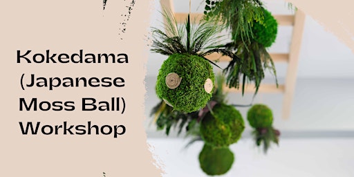 Imagem principal do evento Kokdeama (Japanese Moss Ball) Workshop