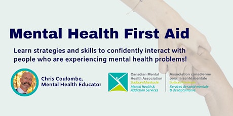 Mental Health First Aid (In-Person) - April 2, 2024 from 9:00-4:30)