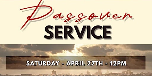 Hauptbild für Passover Service