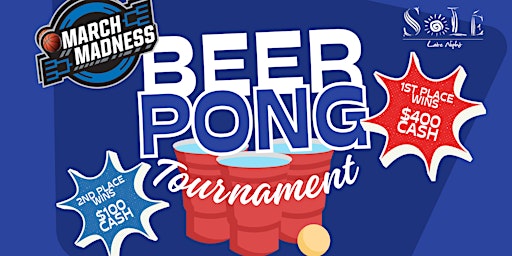 March Madness Beer Pong Tournament primary image