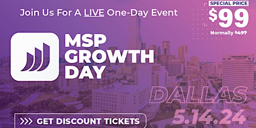 Image principale de MSP Growth Day