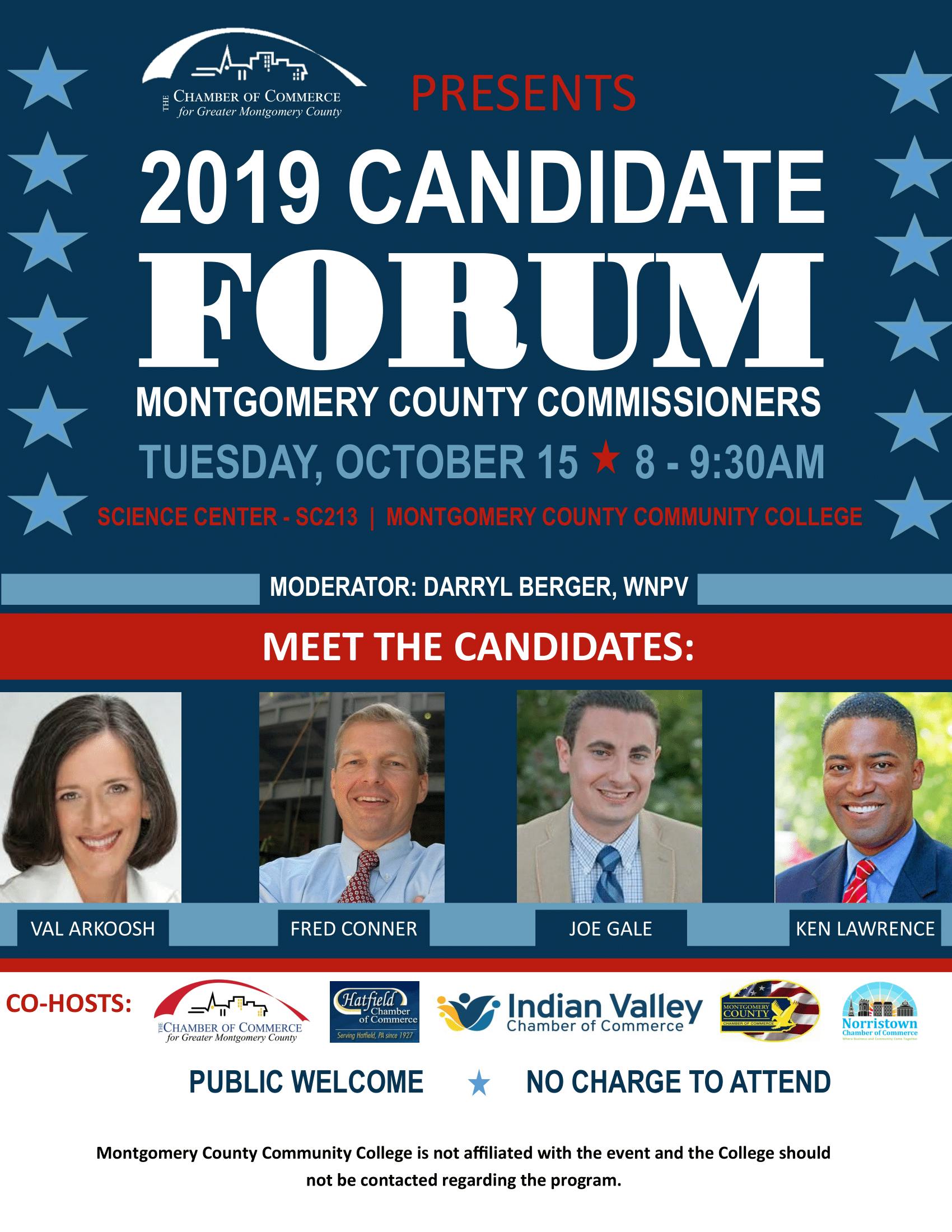 2019 Candidate Forum: Montgomery County Commissioners