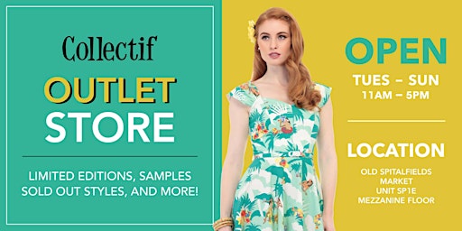 Hauptbild für Collectif Outlet Sample Sale - POP UP EXTENDED!