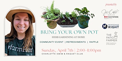 BYOP- Get Started Growing Herbs at Home! primary image