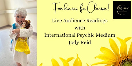 For Clarissa Live Audience Readings International Psychic Medium Jody Reid primary image