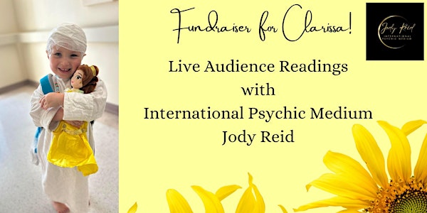 For Clarissa Live Audience Readings International Psychic Medium Jody Reid