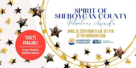 2024 Spirit of Sheboygan County Volunteer Awards