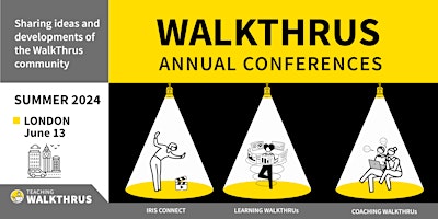 WALKTHRUs Summer Conference - London 2024 primary image