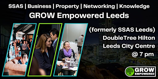 Primaire afbeelding van GROW Empowered Leeds event - Thursday 27th June 2024