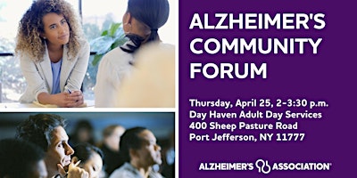 Imagem principal do evento Alzheimer's Community Forum